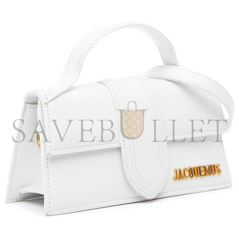 JACQUEMUS WHITE  LE BAMBINO SATCHEL 213BA006 (17.5*9cm)